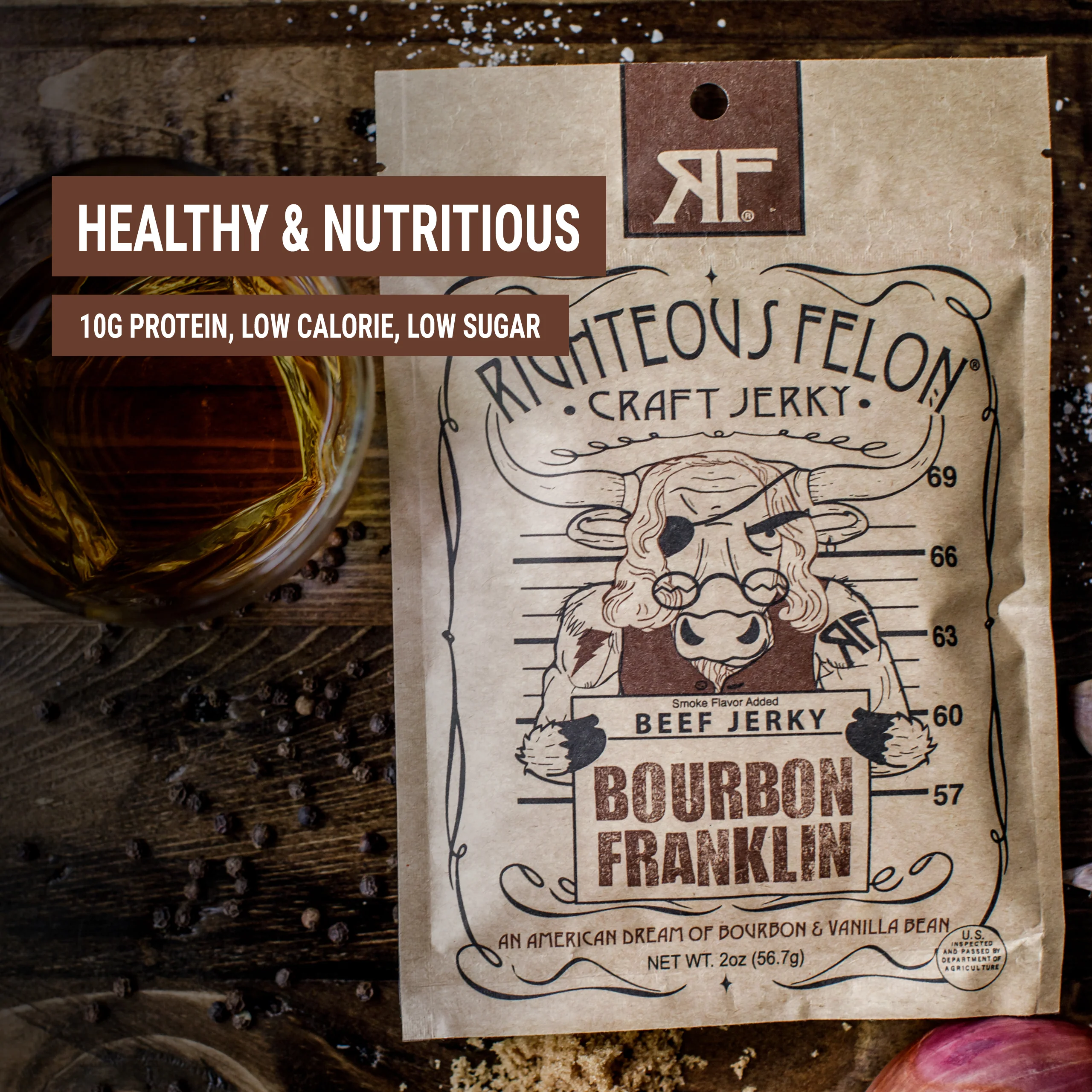 Bourbon Franklin Beef Jerky - Image 5