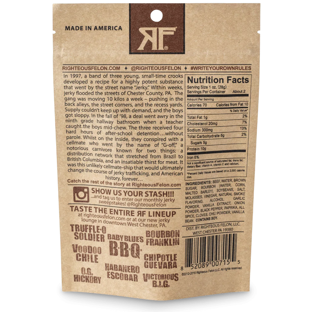 Bourbon Franklin Beef Jerky - Image 7
