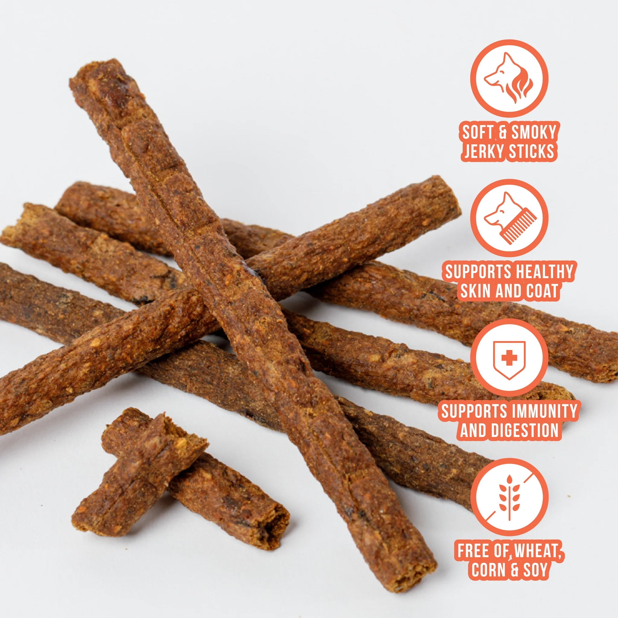 Wild Ranger Chicken & Superfoods Jerky Dog Treats (8oz) - Image 3