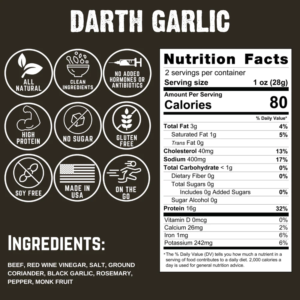 Darth Garlic Biltong - Image 6
