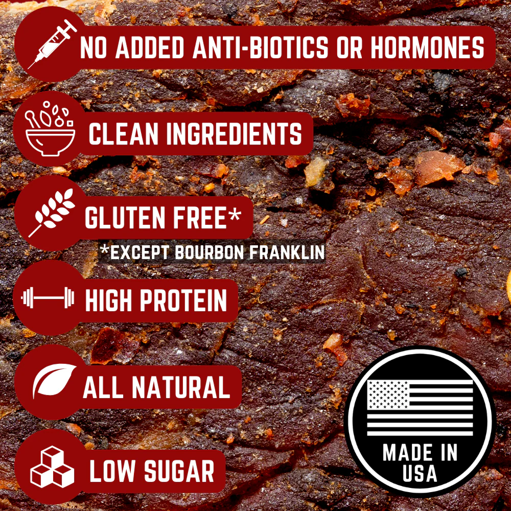 Righteous Sampler Beef Jerky & Meat Sticks (12-Pack) - Image 9