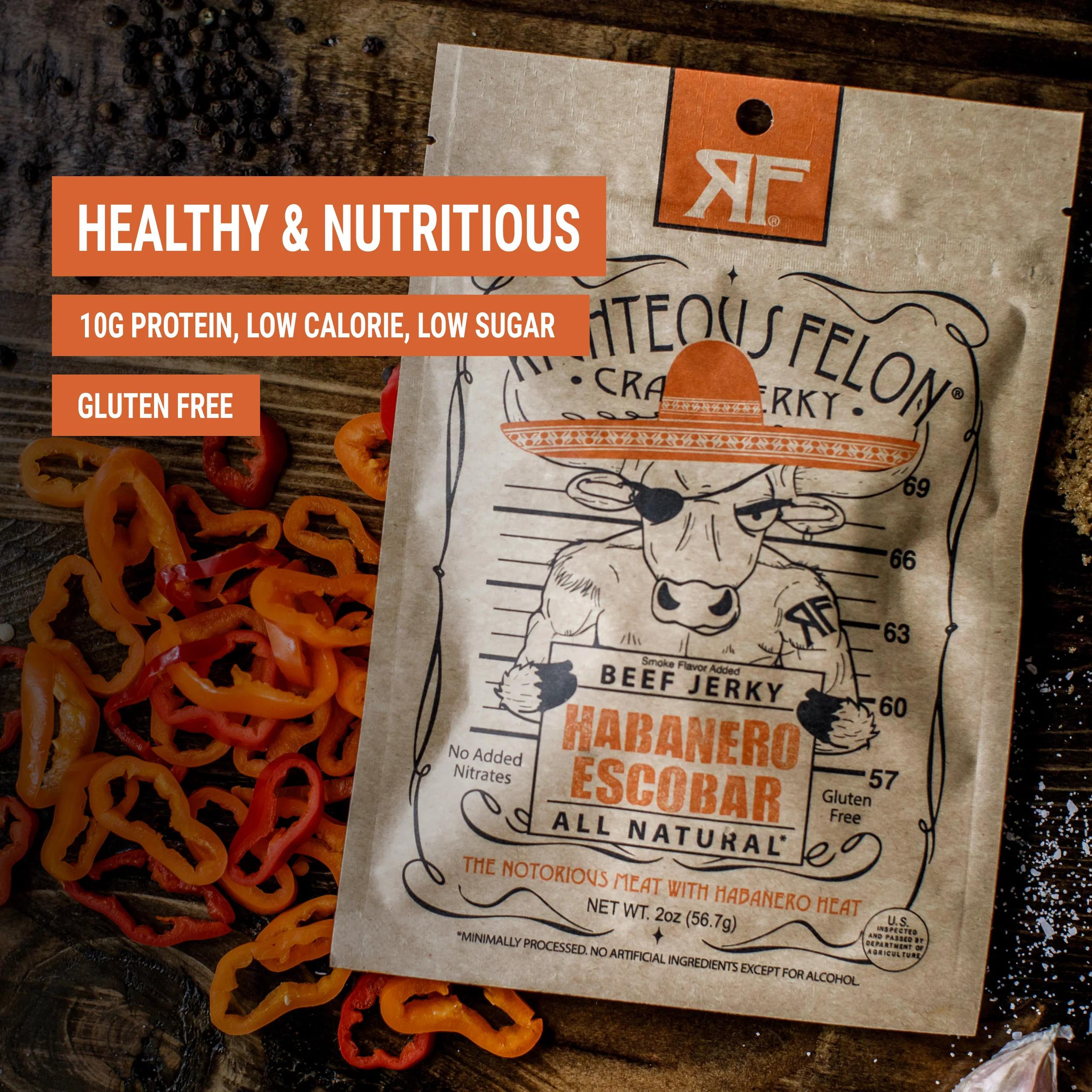 Habanero Escobar Beef Jerky - Image 5