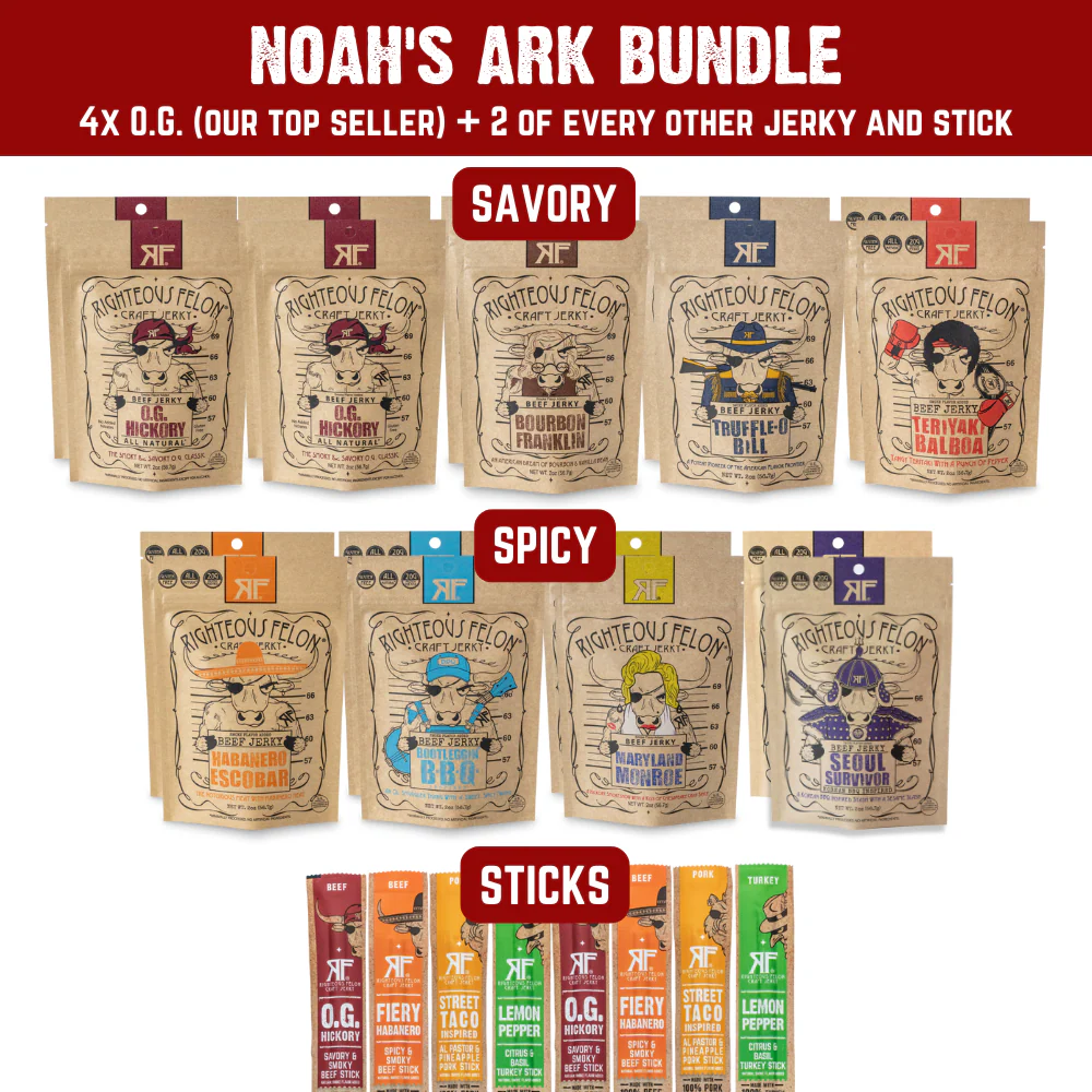 Noah's Ark - 2 of Every Jerky & Stick (26-Pack) - Image 8