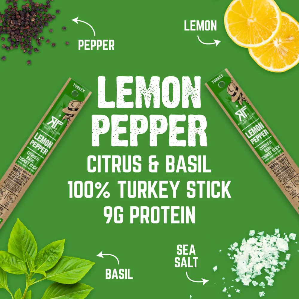 Lemon Pepper Turkey Stick (24-Pack) - Image 3
