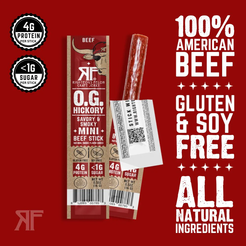 MINI O.G. Hickory Beef Stick .5oz (24ct) - Image 3