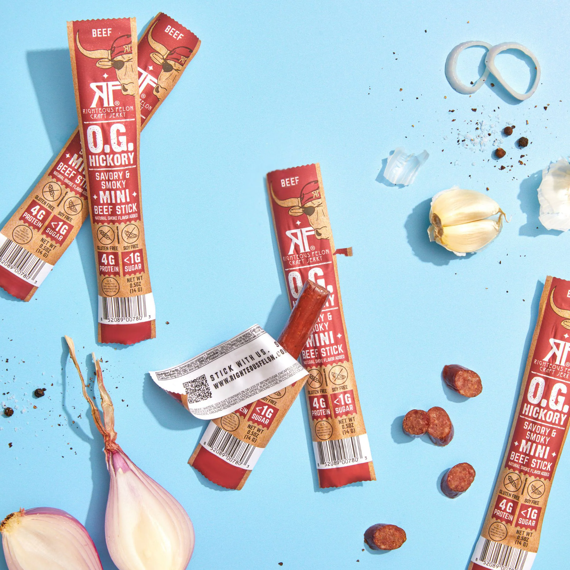 MINI O.G. Hickory Beef Stick .5oz (24ct) - Image 4