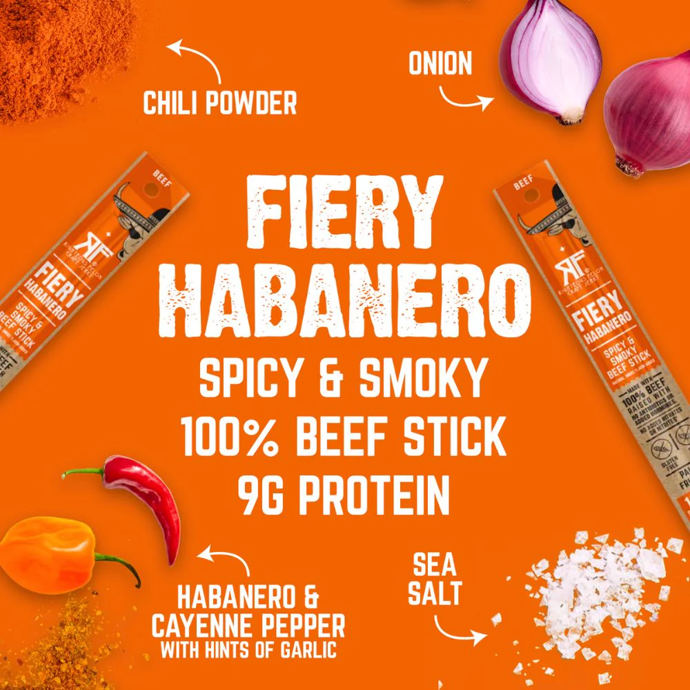 Fiery Habanero Beef Stick (24-Pack) - Image 3