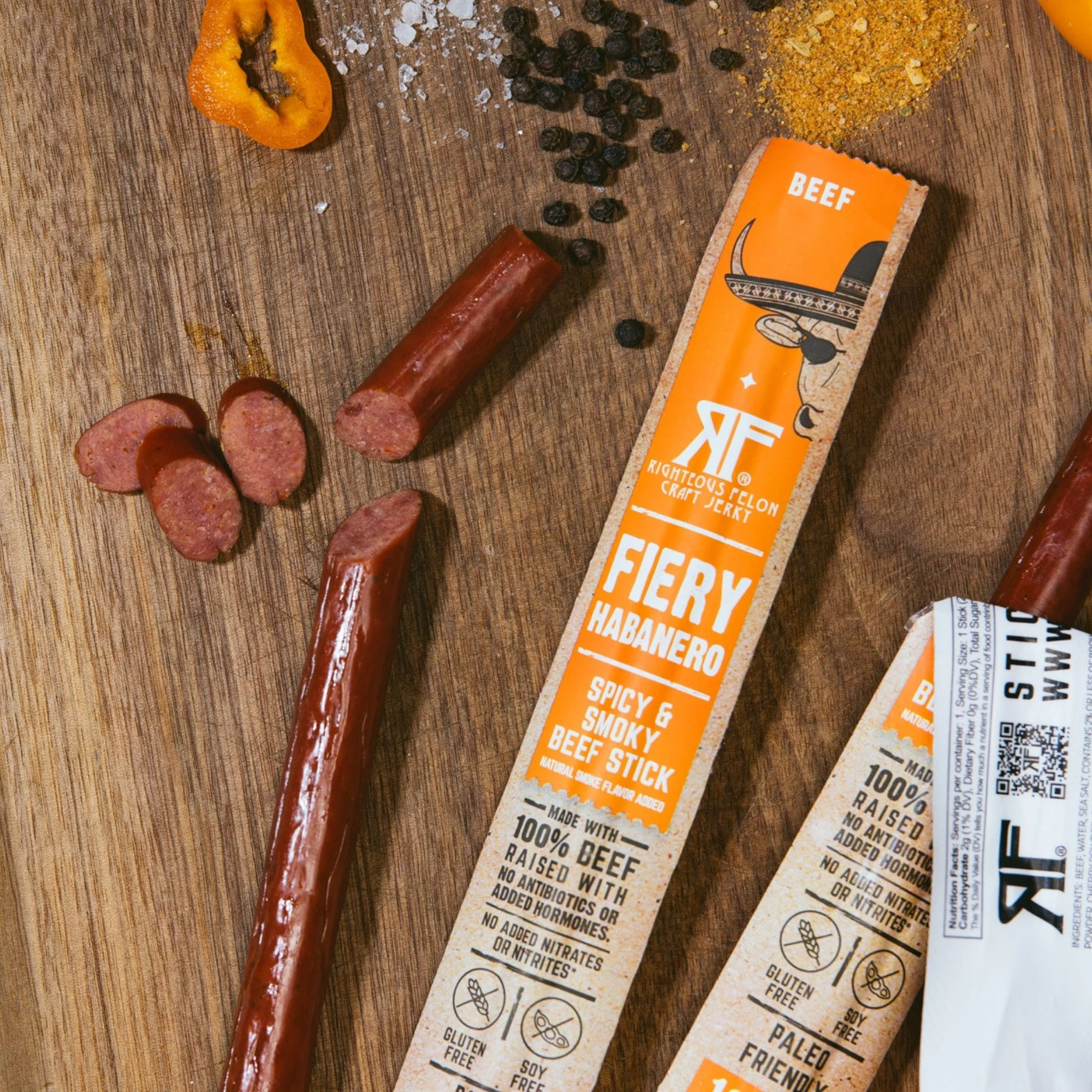 Fiery Habanero Beef Stick (10-Pack) - Image 4