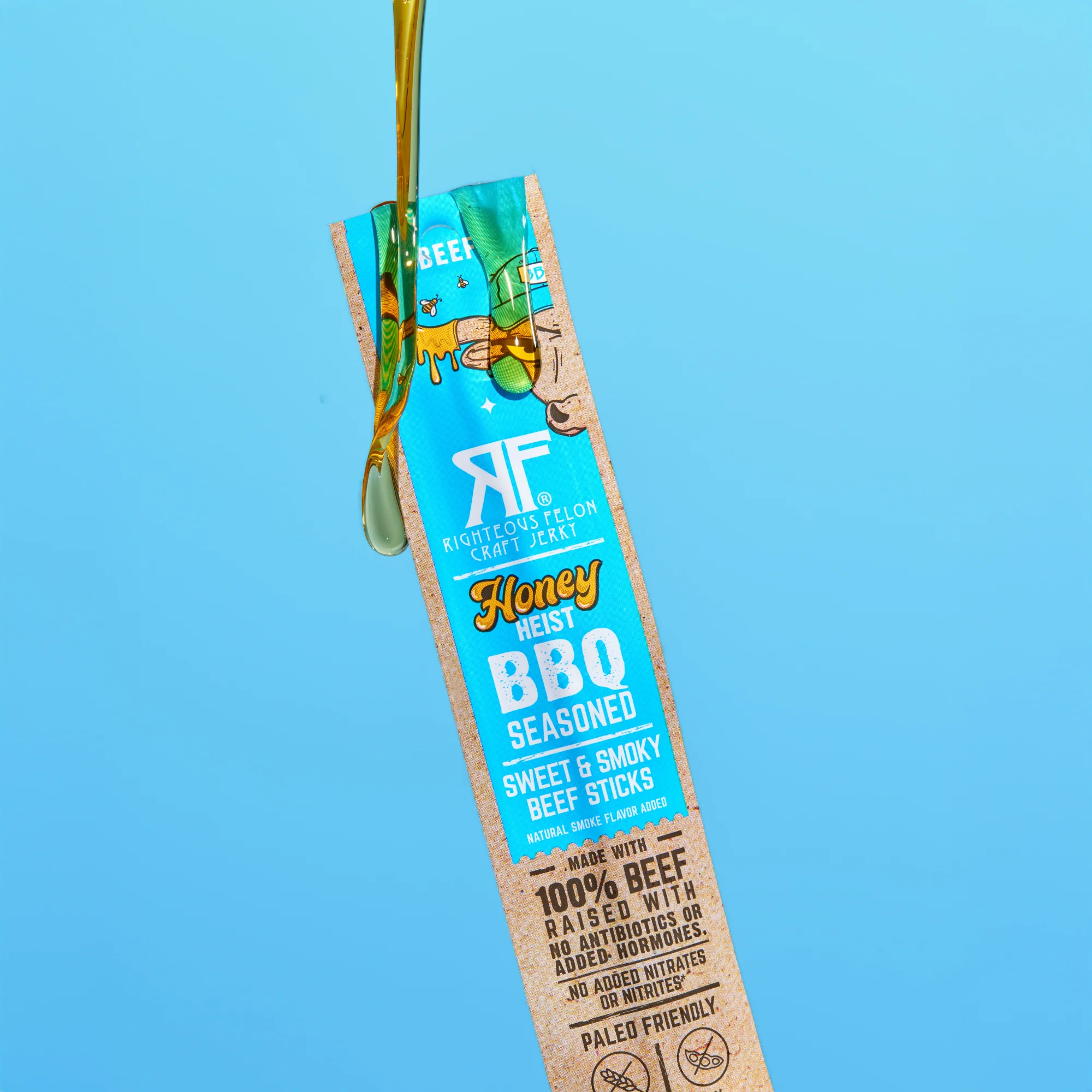NEW Honey Heist BBQ Beef Stick  (1-Pack) - LIMIT 1 FREE STICK - Image 5