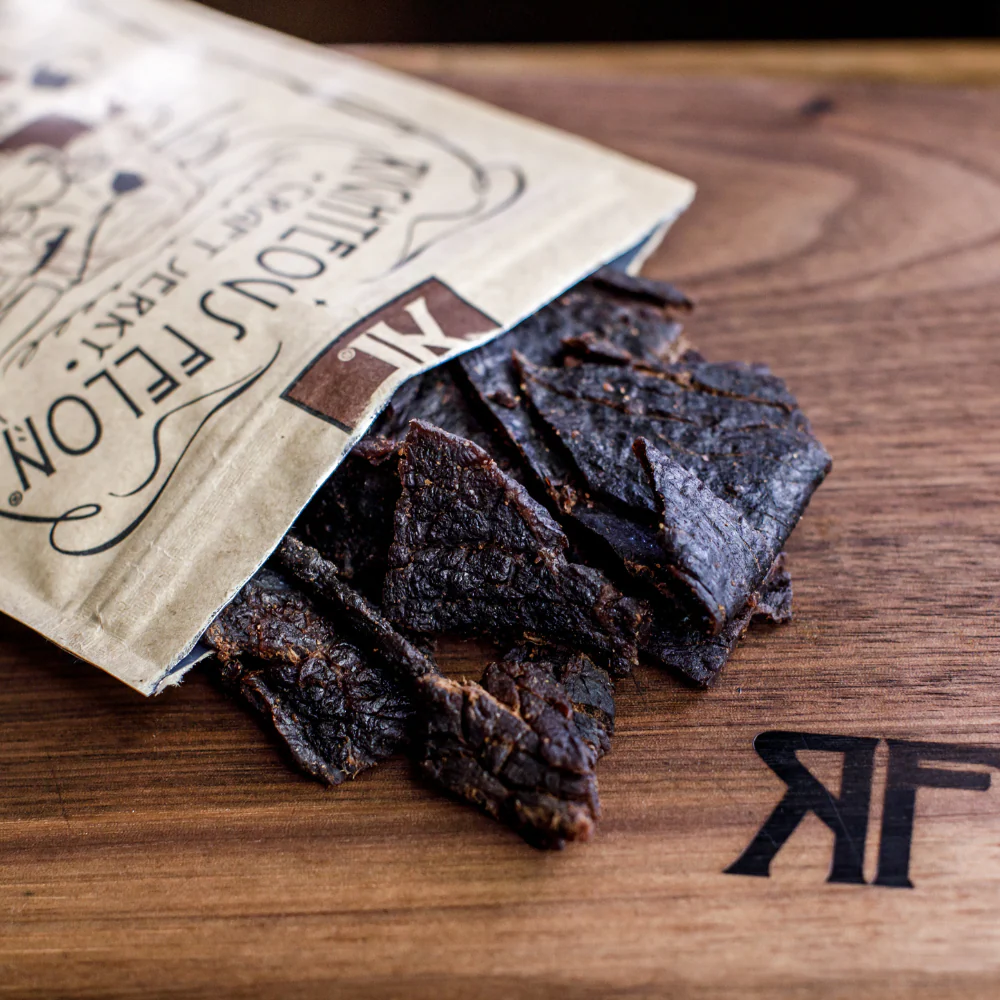 Bourbon Franklin Beef Jerky (8-pack) - Image 3