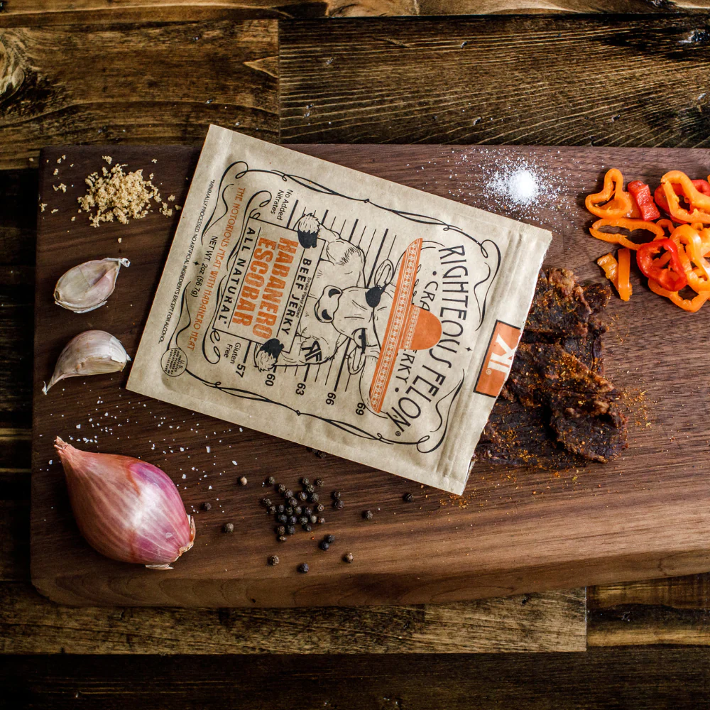 Habanero Escobar Beef Jerky (8-pack) - Image 3