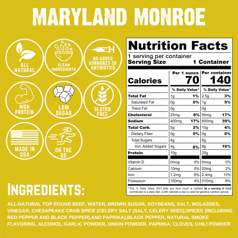 Maryland Monroe Beef Jerky - Image 6