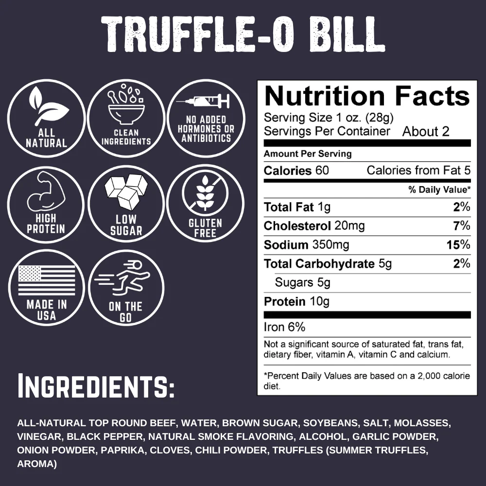 Truffle-O Bill Beef Jerky - Image 6