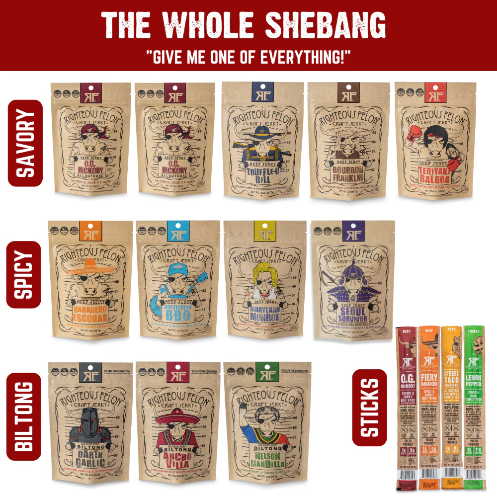 The Whole Shebang Craft Jerky Gift Bundle - Image 3