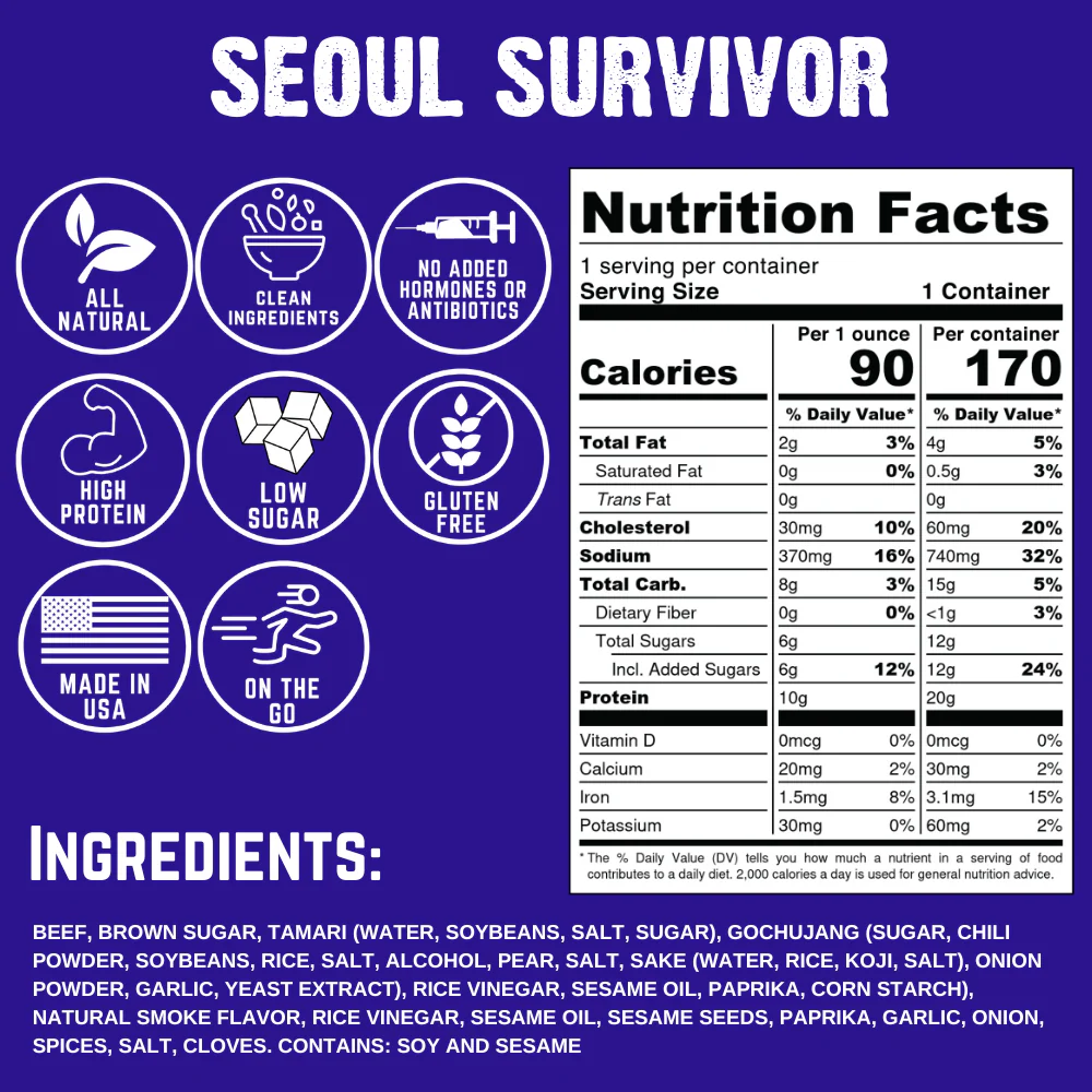 Seoul Survivor Beef Jerky - Image 5