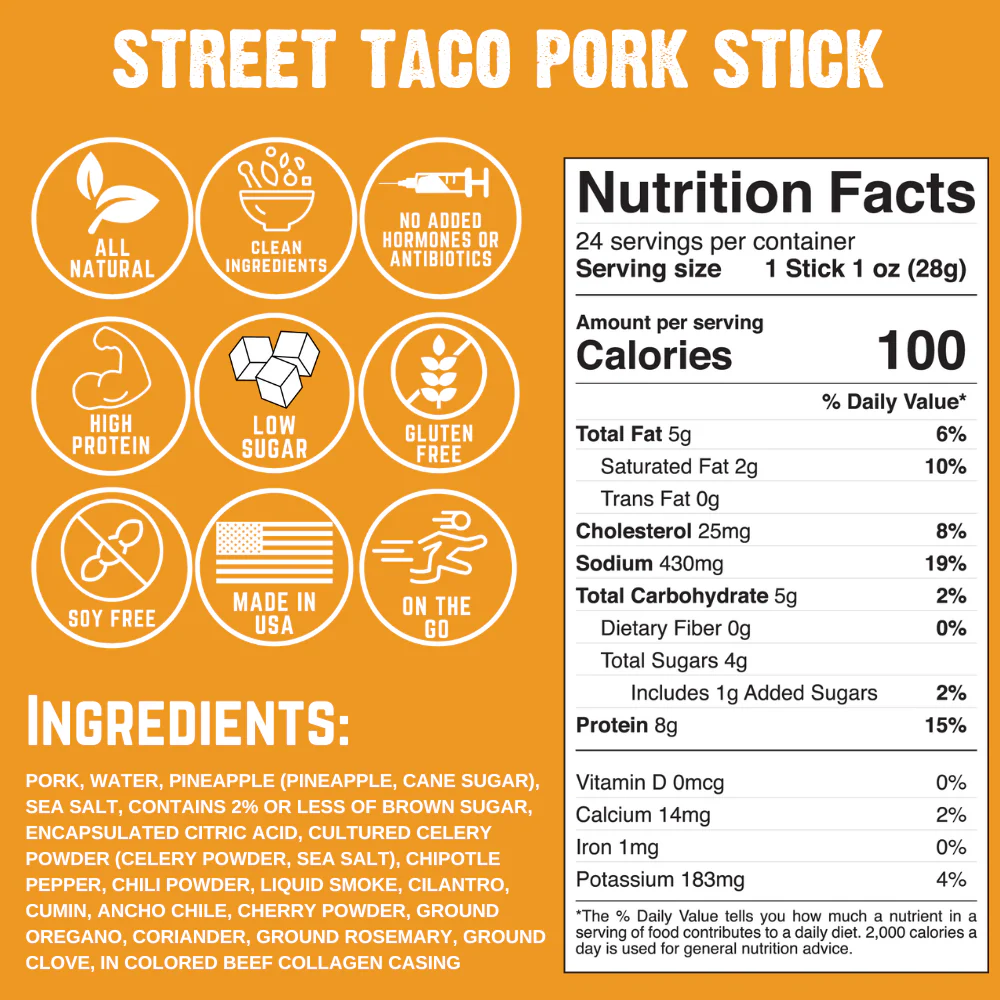 Street Taco Pork Stick (3-Pack) - Image 10