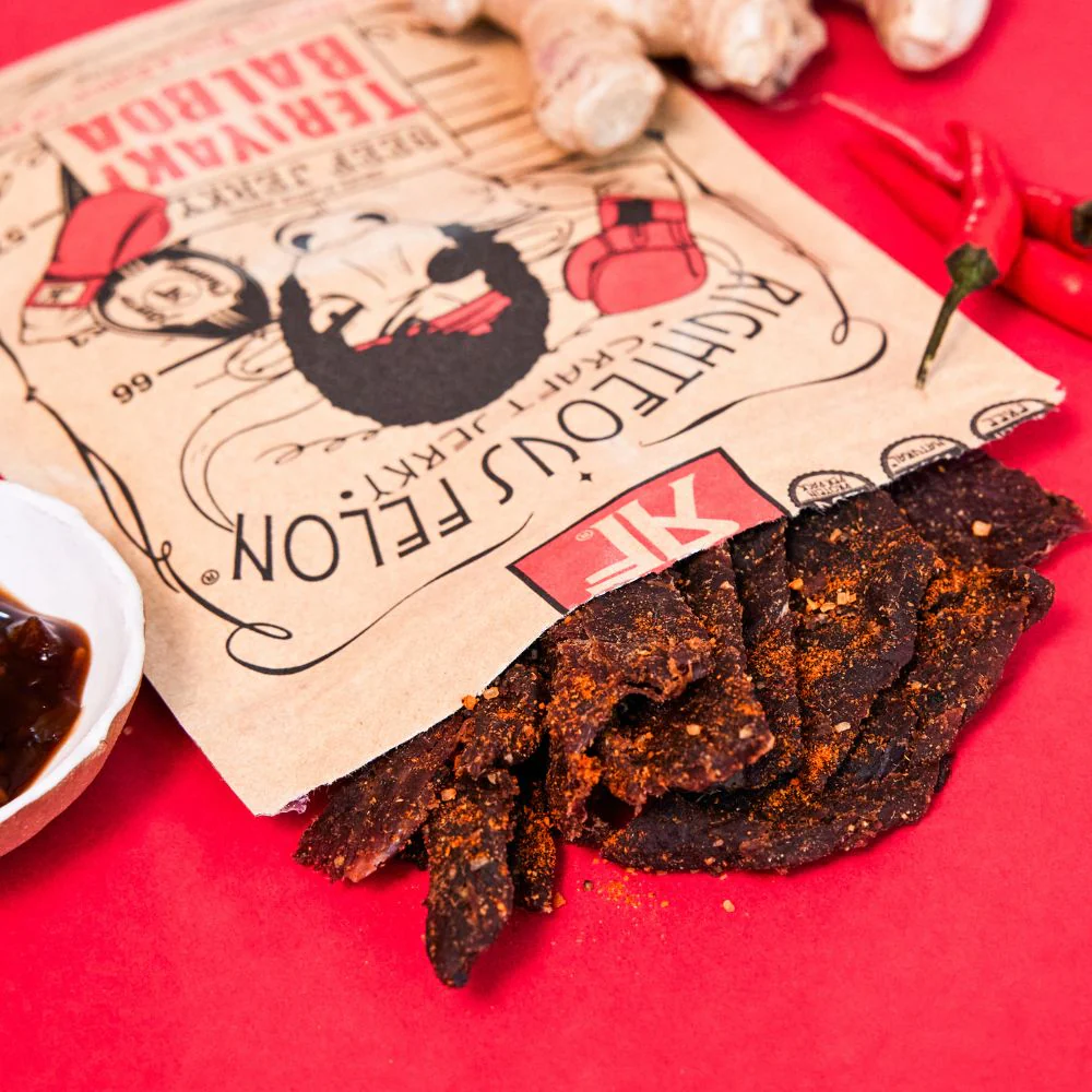 Teriyaki Balboa Beef Jerky - Image 3
